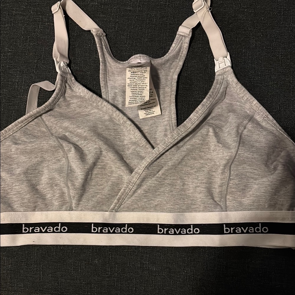 Bravado Gray Women's Nursing Bra